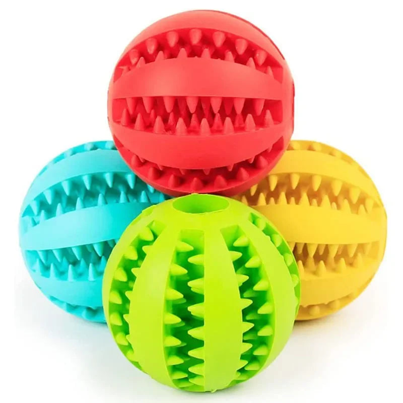 Balles interactives distributeur de friandises - Lot multicolore