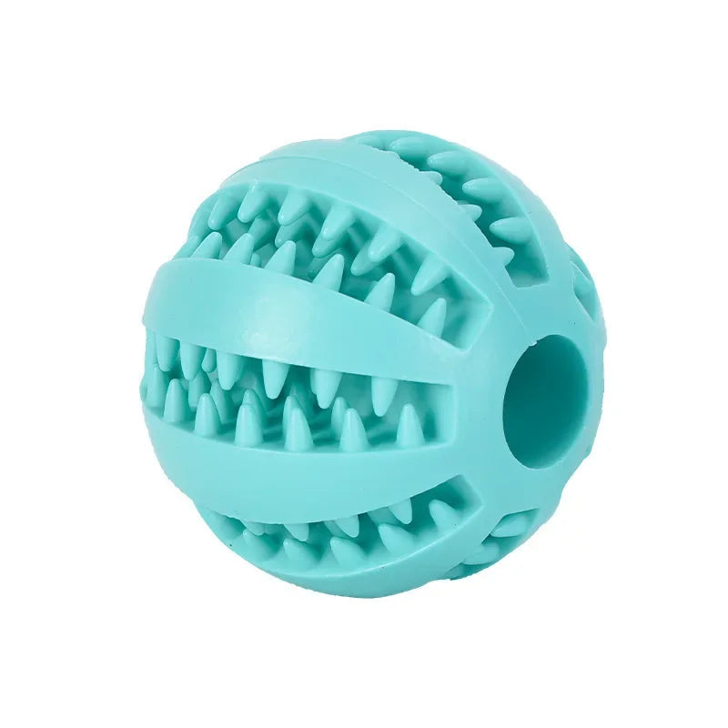Balle interactive pour chien - Bleu turquoise