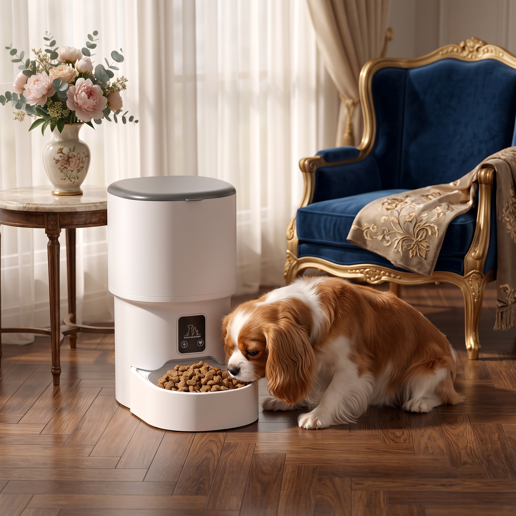 Mangeoire intelligente programmable pour chat et chien / Smart automatic pet feeder for cats and dogs