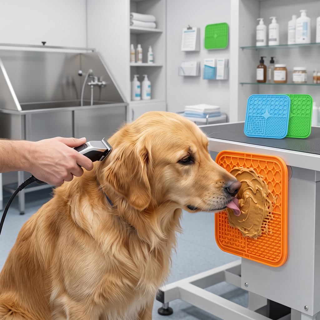 Tapis de léchage pour animaux-anti-stress-anxiété