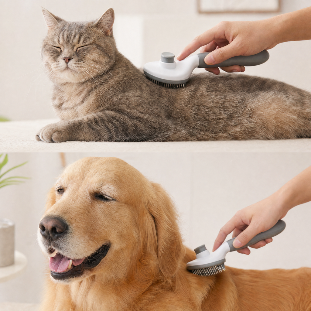 Brosse de toilettage pour chat et chien